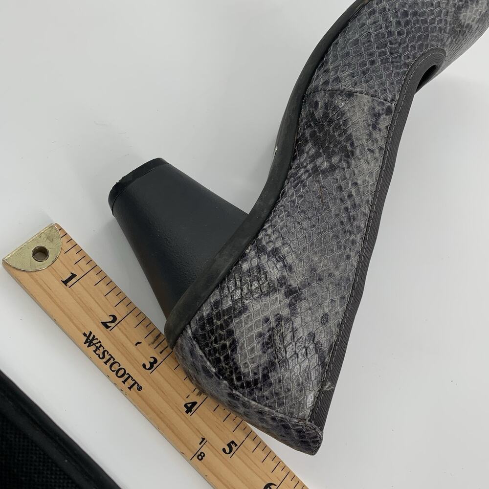 Vionic Mabrey Python Skinskin Print Closed Round … - image 8